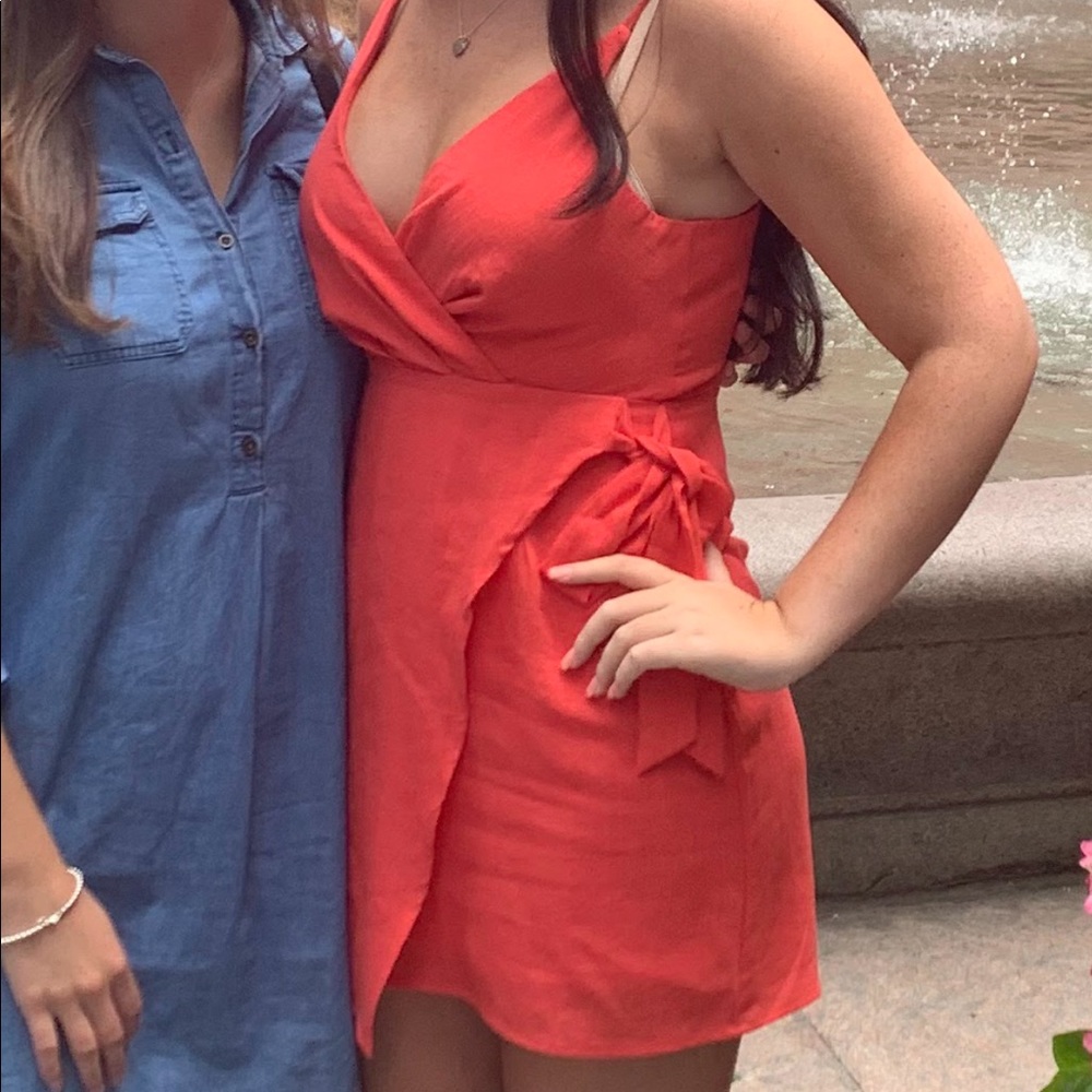Orange/red sundress